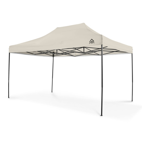 3x4.5m Pop Up Gazebo With Wheeled Bag, 4 Leg Weights, Rope and Pegs