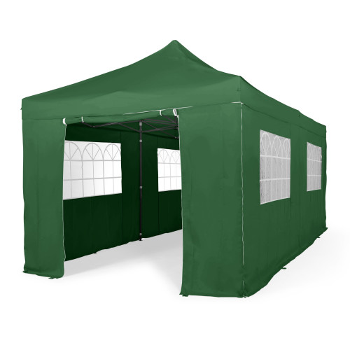 3x6m Pop Up Gazebo with 4 Heavyweight Side Panels