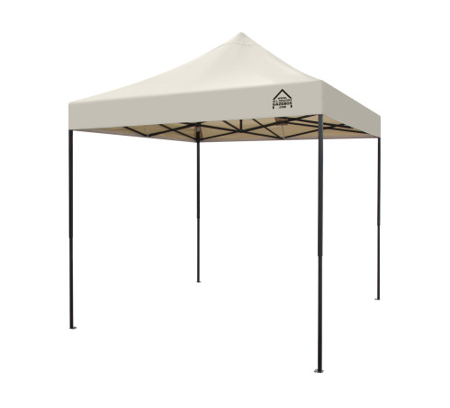 2.5x2.5m Pop Up Gazebo With Wheeled Bag, 4 Leg Weights, Rope and Pegs