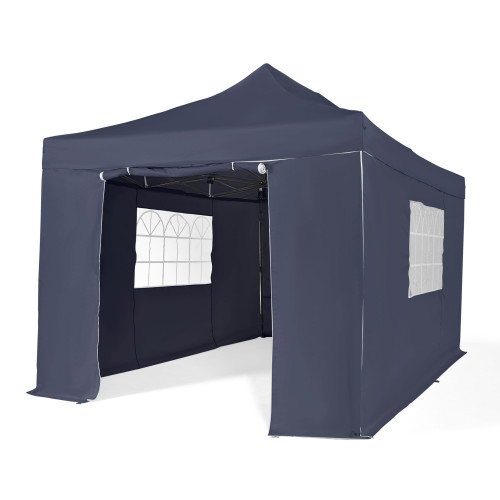 3x4.5 Pop Up Gazebo with 4 Heavyweight Side Panels